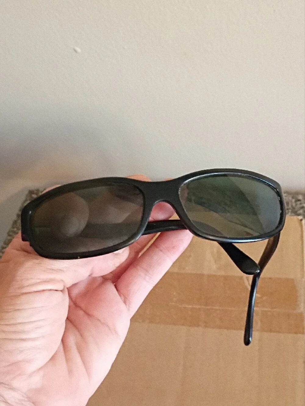 Carrera Men's Black Frame Sunglasses with Dark Lenses Frames Only
